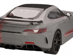 mercedes benz amg gtr 3D Model