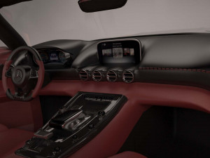 mercedes benz amg gtr Modello 3D