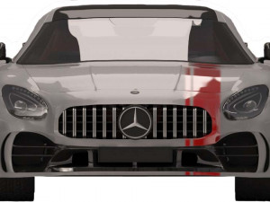 mercedes benz amg gtr Modello 3D