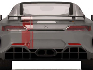 mercedes benz amg gtr 3D Model