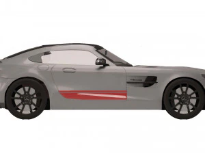 mercedes benz amg gtr 3D Model