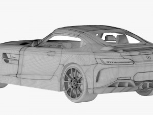 mercedes benz amg gtr Modello 3D