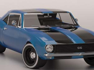 chevrolet camaro 67 3D 모델