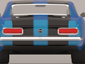 chevrolet camaro 67 3D Model