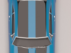 chevrolet camaro 67 3D Model