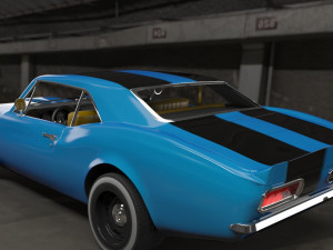 chevrolet camaro 67 3D Model