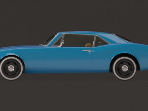 chevrolet camaro 67 3D Model