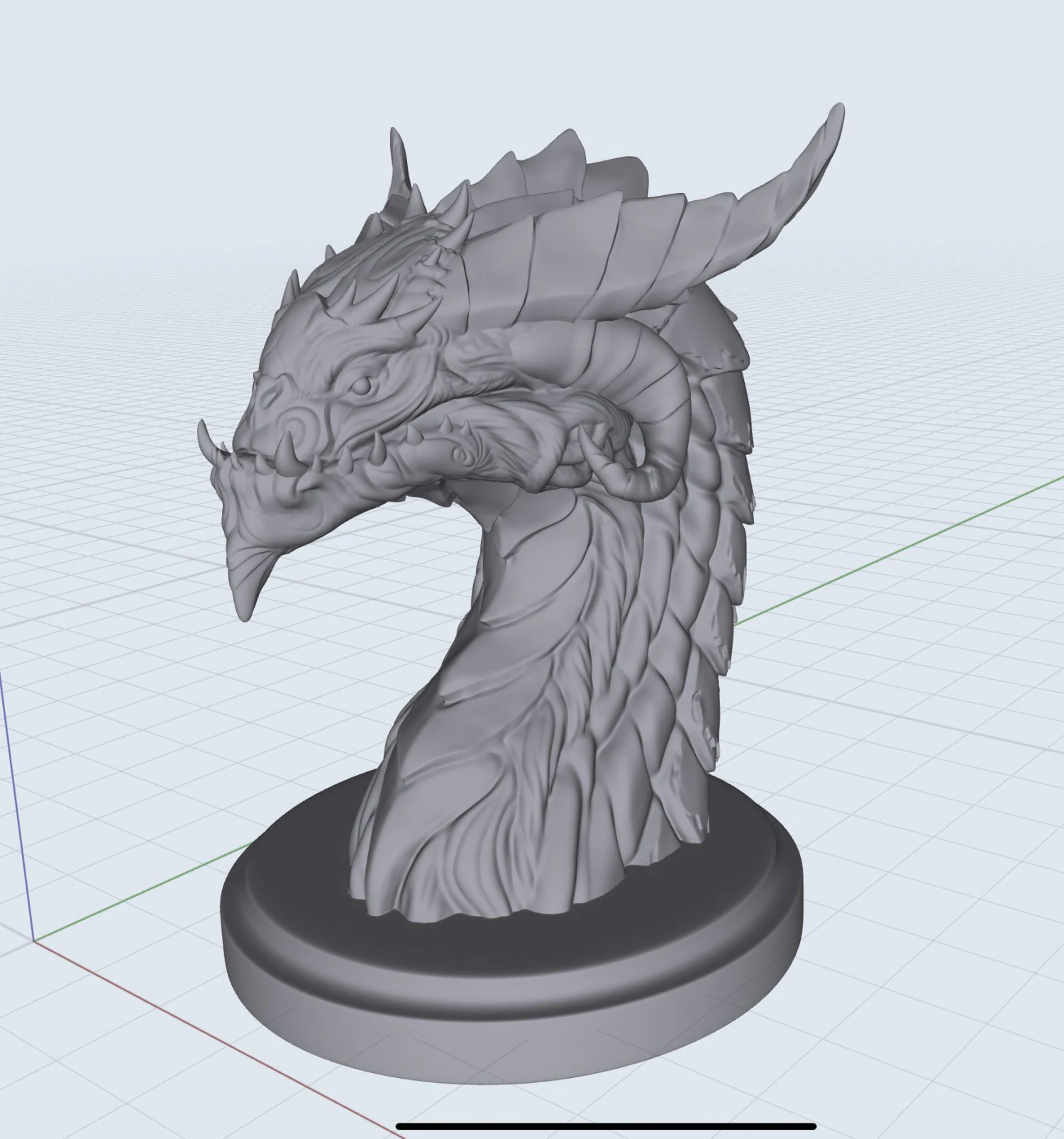 3d dragon 3D Model .c4d .max .obj .3ds .fbx .stl .blend