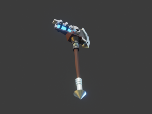 axe fortnite-style Model 3D