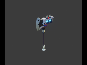 axe fortnite-style Model 3D