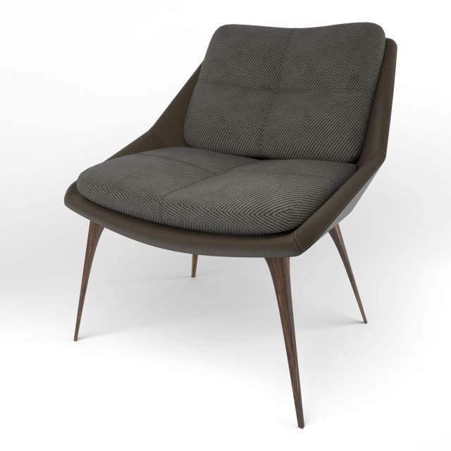 columbus lounge chair 3D Modell .c4d .max .obj .3ds .fbx .stl .blend