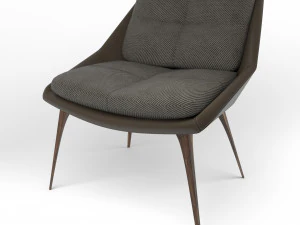 columbus lounge chair 3D Model