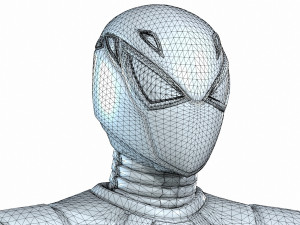spider-man character 3D Model