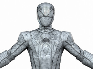 spider-man character 3D Model