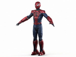 spider-man character 3D Model