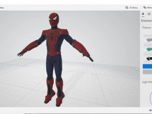 &ouml;r&uuml;mcek adam karakteri 3D Model