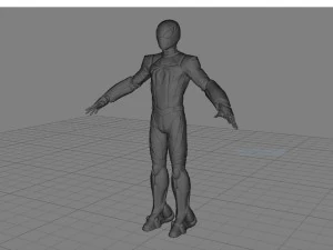 &ouml;r&uuml;mcek adam karakteri 3D Model