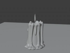 candle 3D Model
