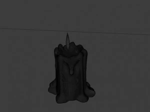 candle 3D Model
