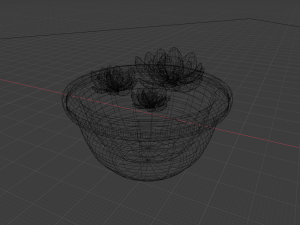 succulent 3D 모델