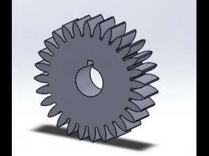 es engrenage model 3D Model