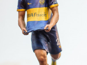 football soccer player 3Dプリントモデル