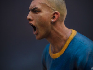 football soccer player 3Dプリントモデル