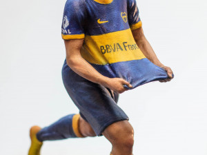 football soccer player 3Dプリントモデル