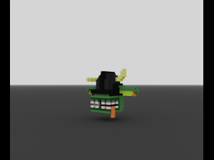 goblin head trophy 3D Model