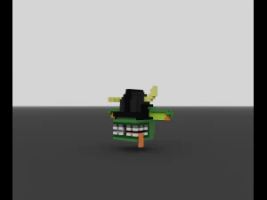goblin head trophy 3D Model