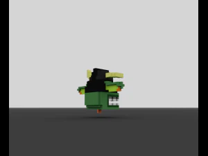 goblin head trophy 3D Model