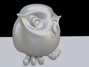 lindo b&uacute;ho esculpido Modelo 3D