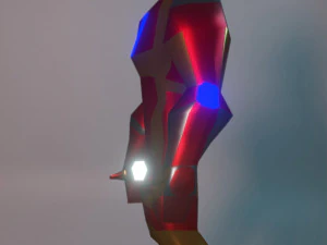 rufcyberxlowpoly 3D Model