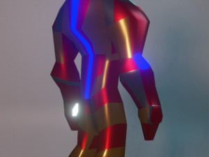 rufcyberxlowpoly 3D 모델