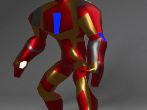 rufcyberxlowpoly 3D 모델