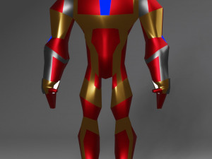 rufcyberxlowpoly 3D 모델
