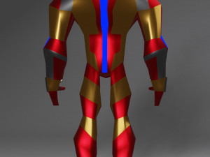 rufcyberxlowpoly 3D 모델