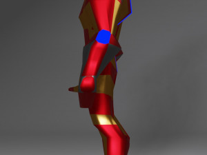 rufcyberxlowpoly 3D 모델