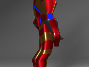 rufcyberxlowpoly 3D 모델