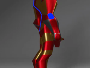 rufcyberxlowpoly 3D Model