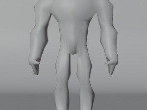 rufcyberxlowpoly 3D 모델