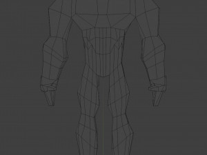 rufcyberxlowpoly 3D 모델