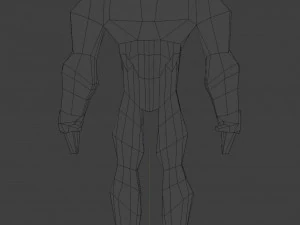 rufcyberxlowpoly 3D Model