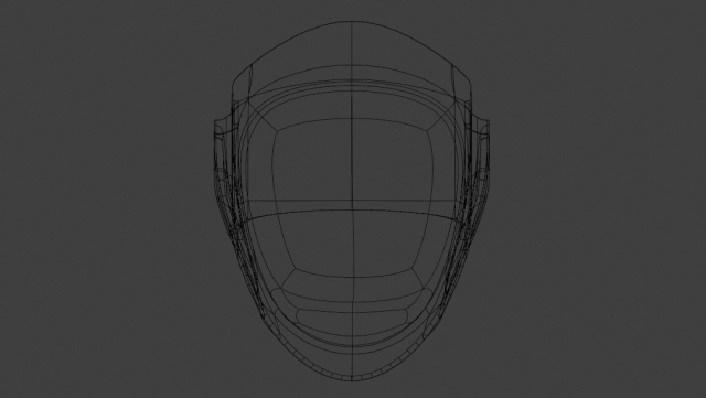 ro24 human helmet 3D Model .c4d .max .obj .3ds .fbx .stl .blend 