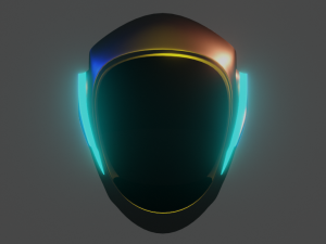 ro24 human helmet 3D Model