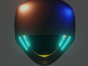 ro24 human helmet 3D Model