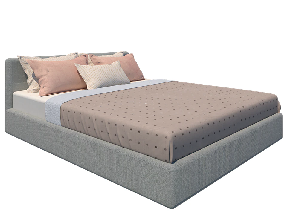 bed 01 3D Model .c4d .max .obj .3ds .fbx .stl .blend