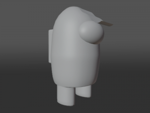 amongus crew 3D 模型