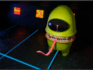 amongus imposter 3D Model