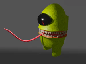 amongus imposter 3D Model
